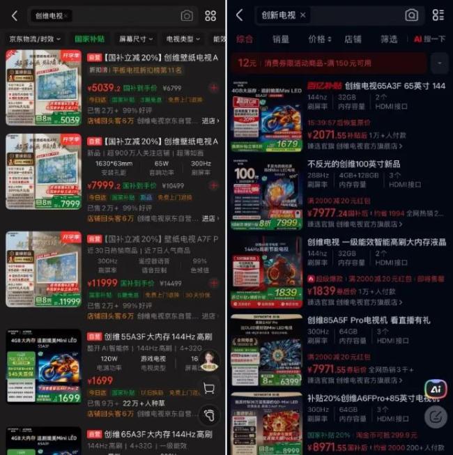 营收增20%，净利跌近七成，彩电“旧王”创维陷入“增收不增利”死局