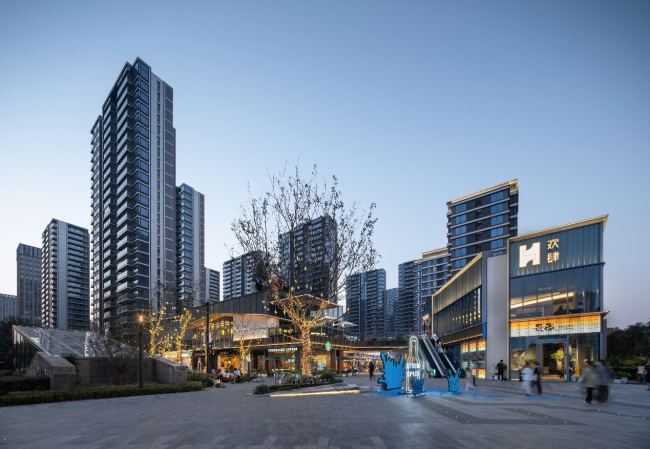 图：金沙御湖境下楼即享的烟火气