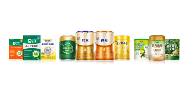 （飞鹤全生命周期功能营养产品矩阵）