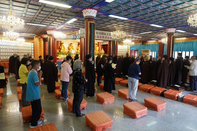 香港西方寺举行法会纪念永惺老和尚圆寂五周年