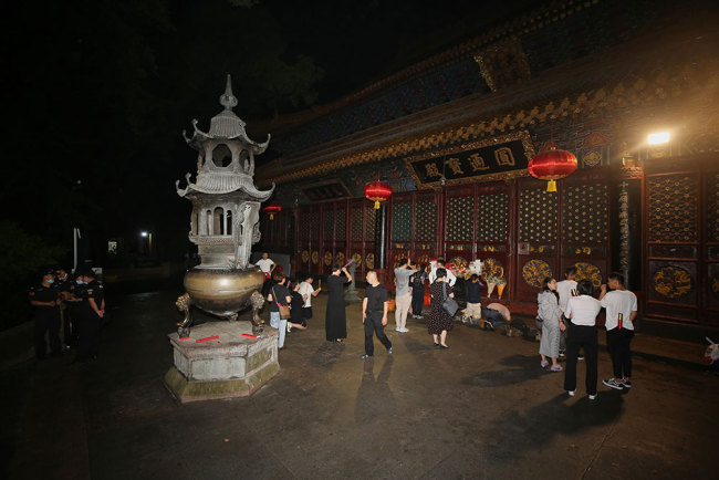 普济禅寺六月十九观音香会期进香活动安全有序