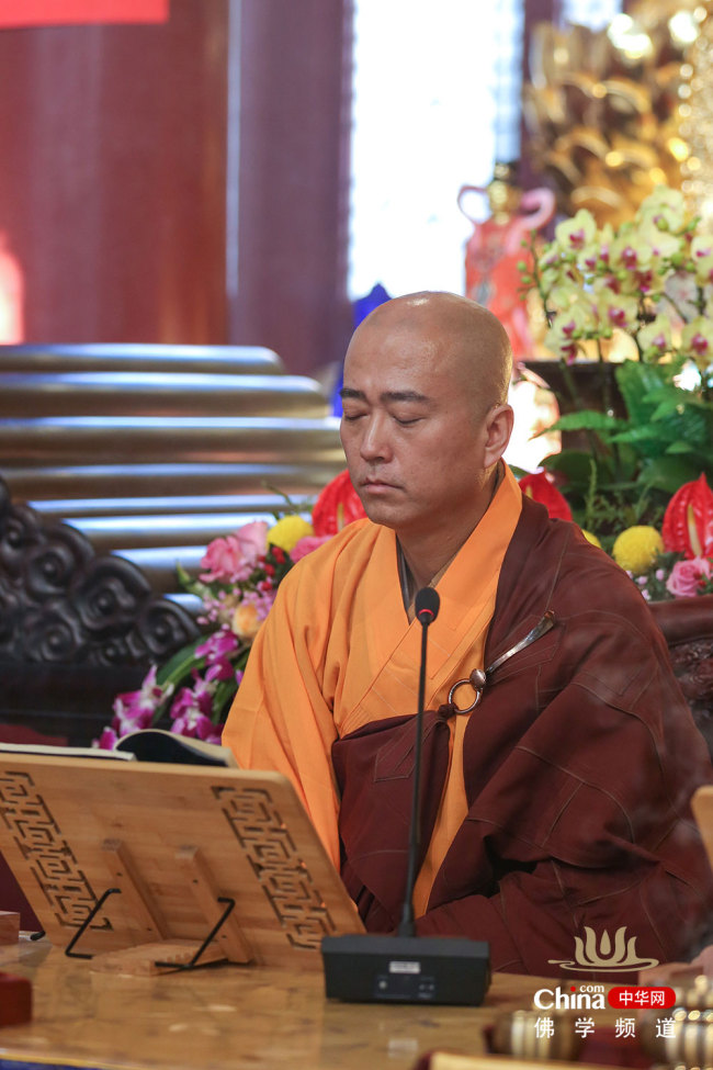 普陀山普济禅寺辛丑年传授三坛大戒正授沙弥戒