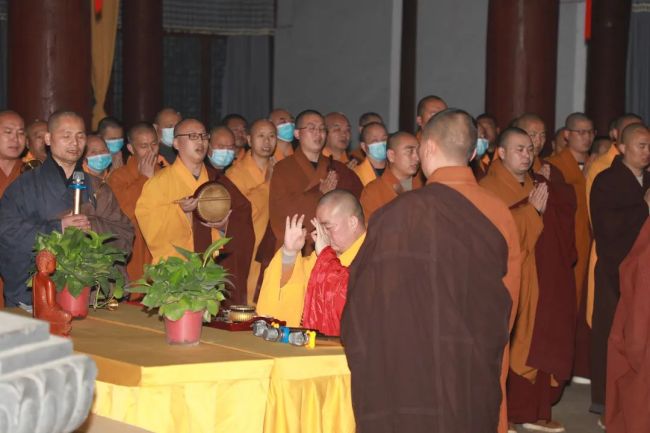 少林寺壬寅年三坛大戒解结有场大界圆满