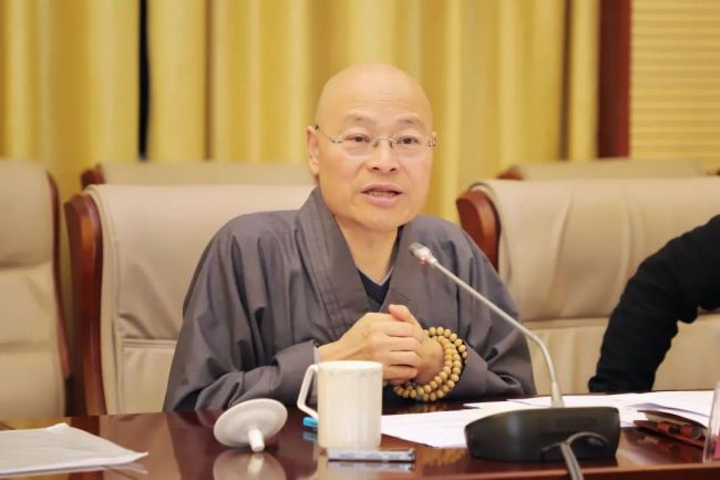 副会长惟航,允观,可祥,诚信,智明,信光,达照,贤宗,显宝,慈满法师,秘书