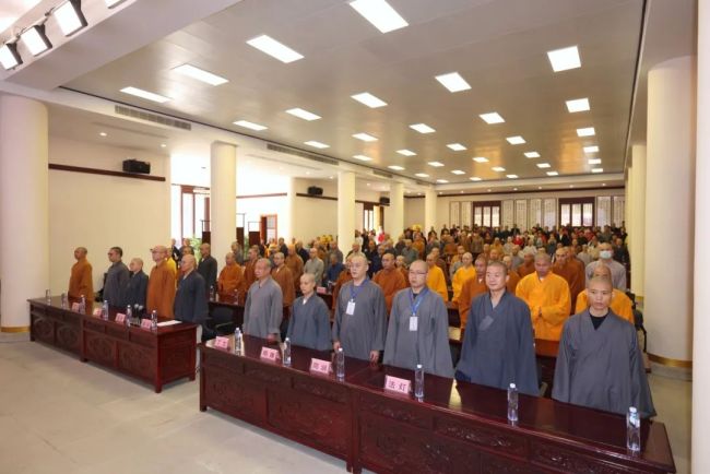 2023浙江省汉传佛教讲经交流会在金华永康南都禅寺开幕