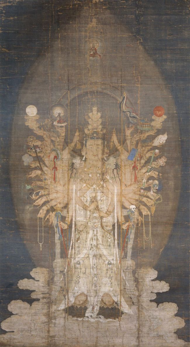 南宋佛画：千手千眼观音菩萨像
