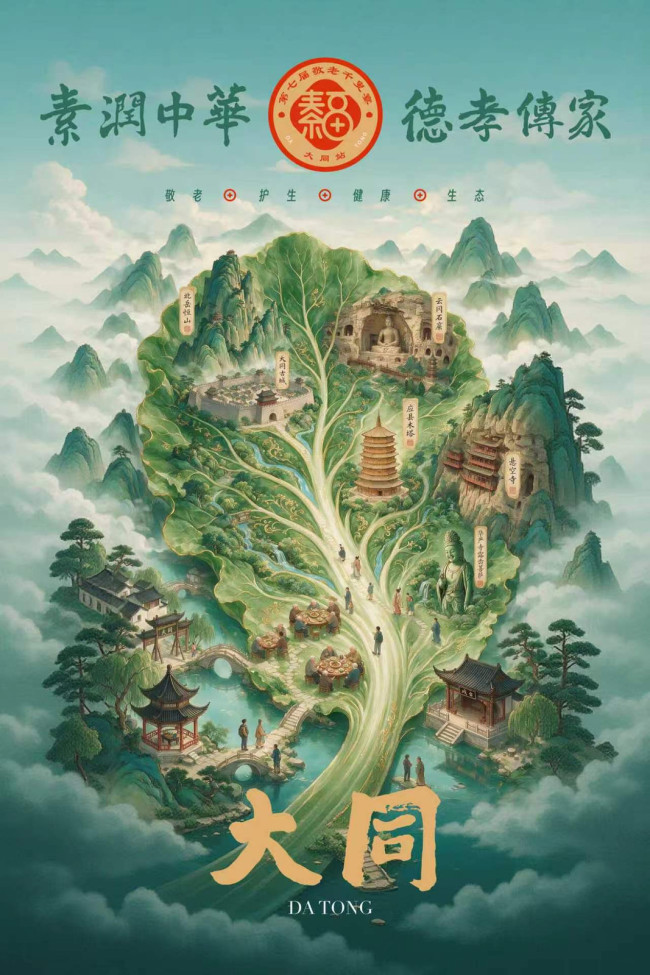 素润中华传德孝 千叟欢聚暖平城 | 第七届千叟素宴（大同站）圆满落幕