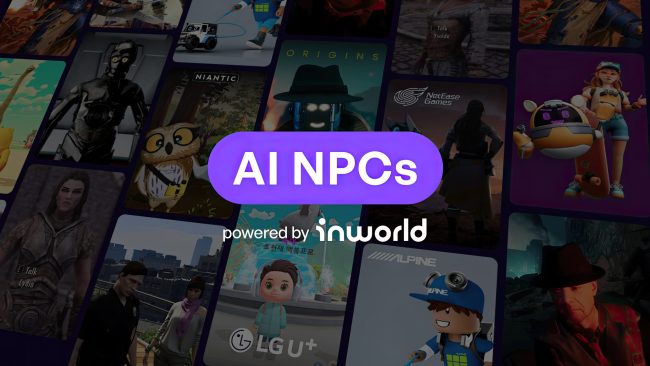 AI NPC驱动游戏！Inworld AI获微软、三星等大厂投资