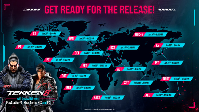 《铁拳8》即将全球发布：1月26日激战即将打响，预购热潮涌动！