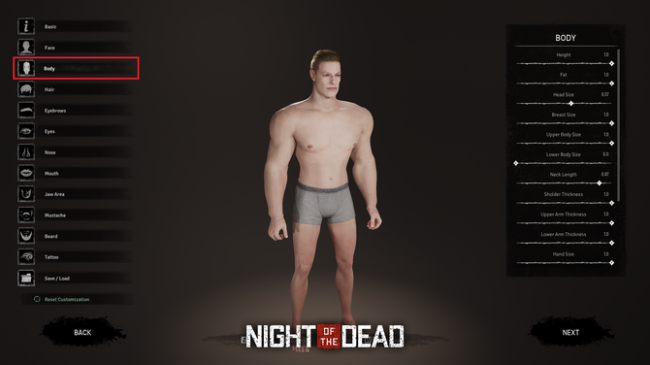 《死亡之夜》更新上线 追加角色捏体以及新丧尸等