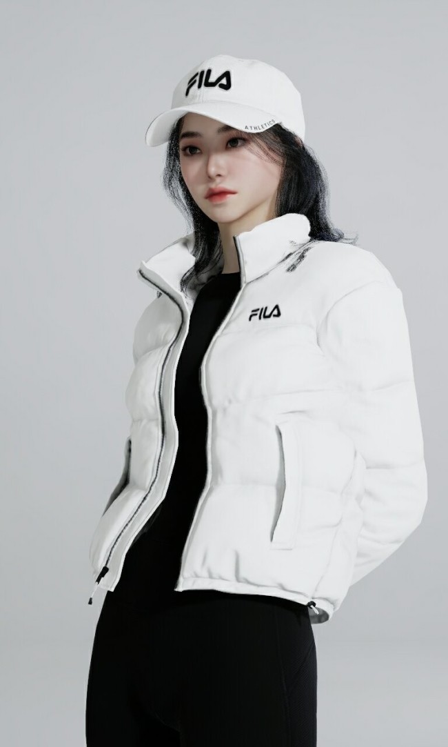 《inZOI》白色羽绒外套服装分享