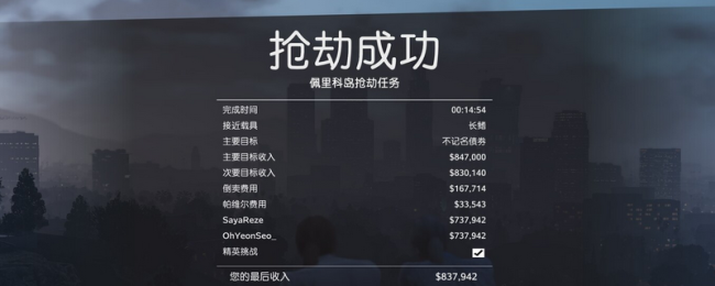《GTAOL》佩岛劫案重心舆图共享