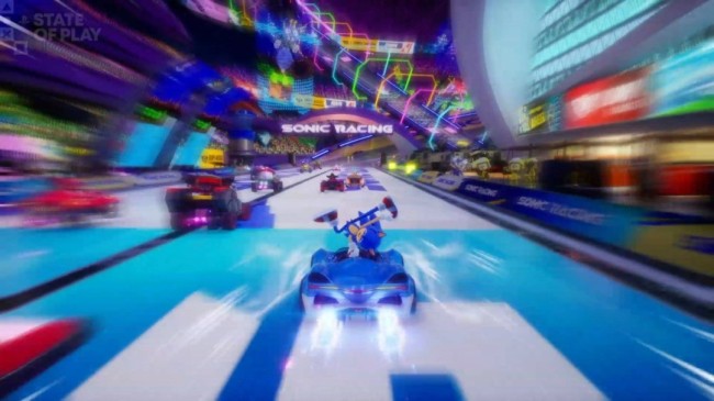 《索尼克赛车：交叉世界》承诺将榨干Switch2性能