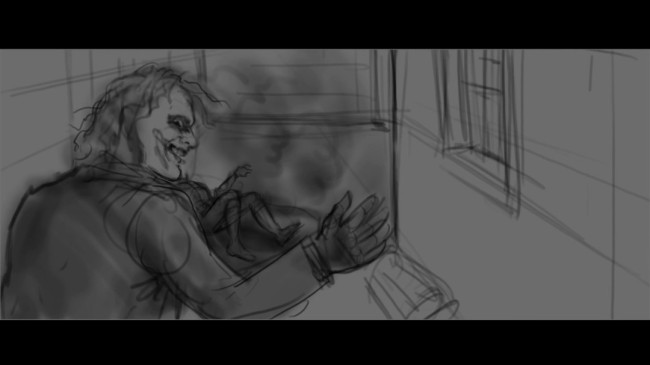 流產的《黑暗騎士》改編遊戲藝術圖曝光 揭秘小醜命運