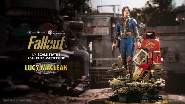 《辐射》美剧人气女主露西最新雕像 精致传神宛如真人