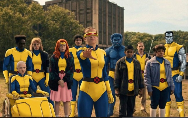 《怪奇物语》翻车名场面 被网友恶搞成“复联5:X战警”