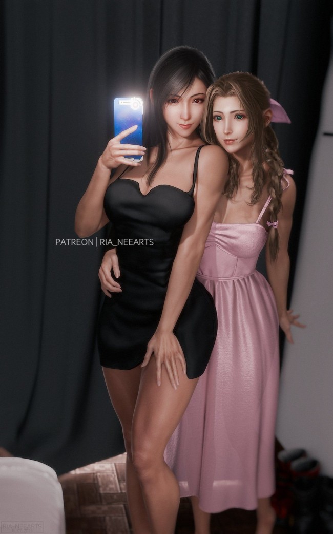 《最终幻想7》蒂法新3D美图 性感诱惑让人难把持