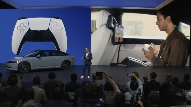 CES:索尼和本田展示电动汽车 本质上是一台PlayStation游戏机