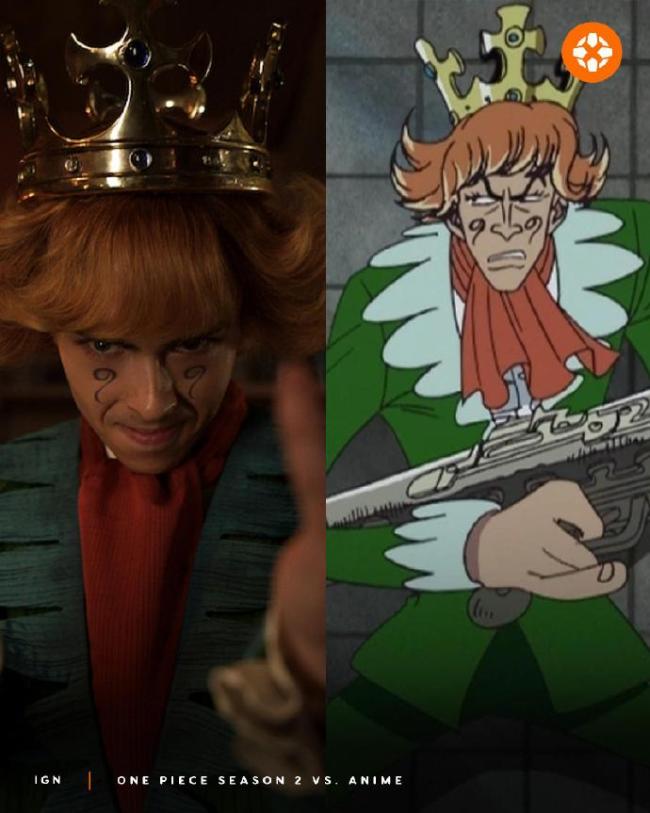 Netflix《海贼王》第二季真人剧集和动画对比