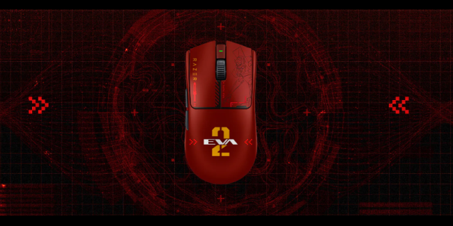 雷蛇公布联动EVA二号机新品外设 赤红之力释放