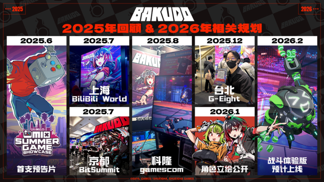 《BAKUDO》最新角色立绘公开  战斗体验Demo将于2月上线