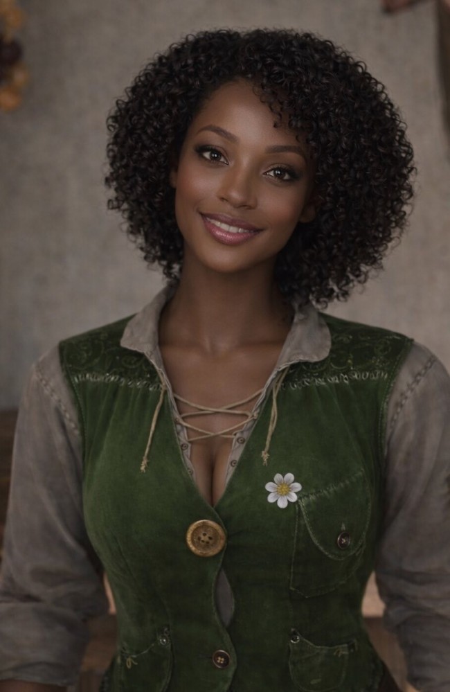 网友将《神鬼寓言4》NPC大妈改成黑美人 顺眼多了！