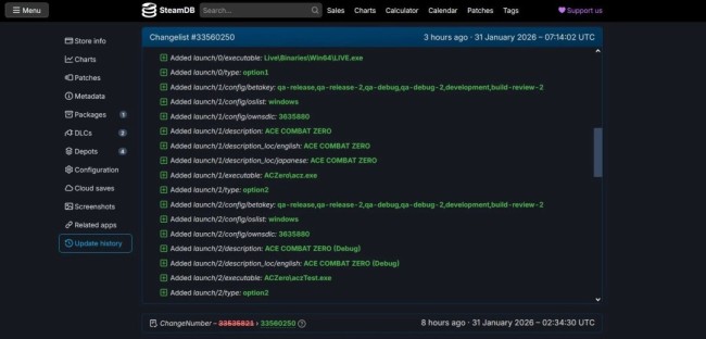 《皇牌空战8:希孚之翼》预购特典或包括《皇牌空战0》