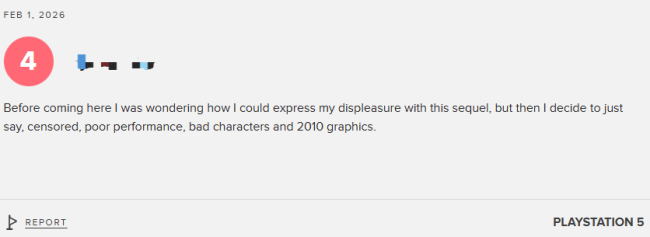 《噬血代码2》M站玩家评分仅4.0分：画面退步 优化烂！