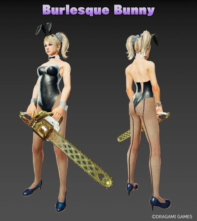 《电锯甜心RePOP》发布性感兔女郎服装更新