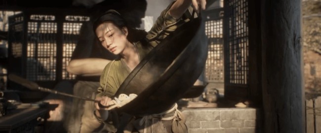 《黑神话：钟馗》贺岁小厨娘脸模美照 盛世美颜吸睛