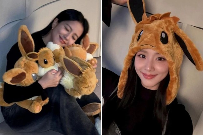 BLACKPINK金智秀官宣宝可梦代言 伊布是她最爱