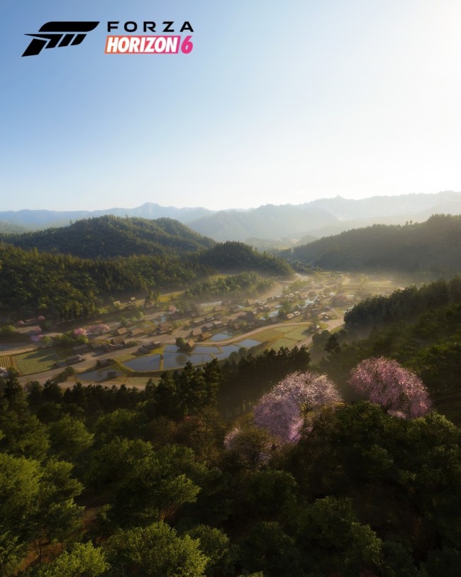 《极限竞速：地平线6》新截图公布 展示日本四季景观