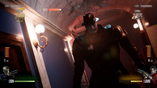 《生化危机2：重制版》街机版3月测试 变身光枪射击主打爽快