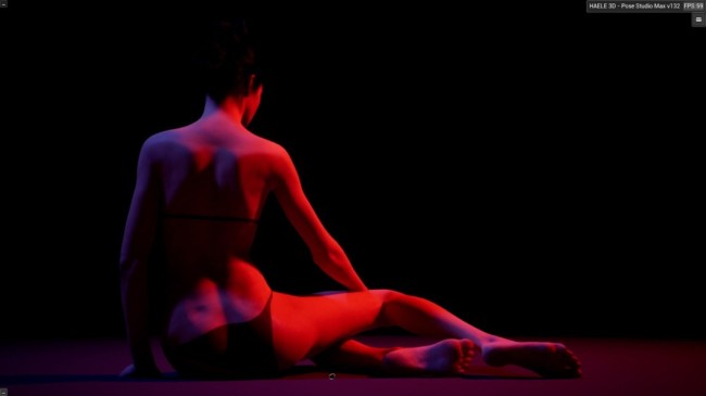 超真实人体建模软件上架Steam 可进行姿势编辑等