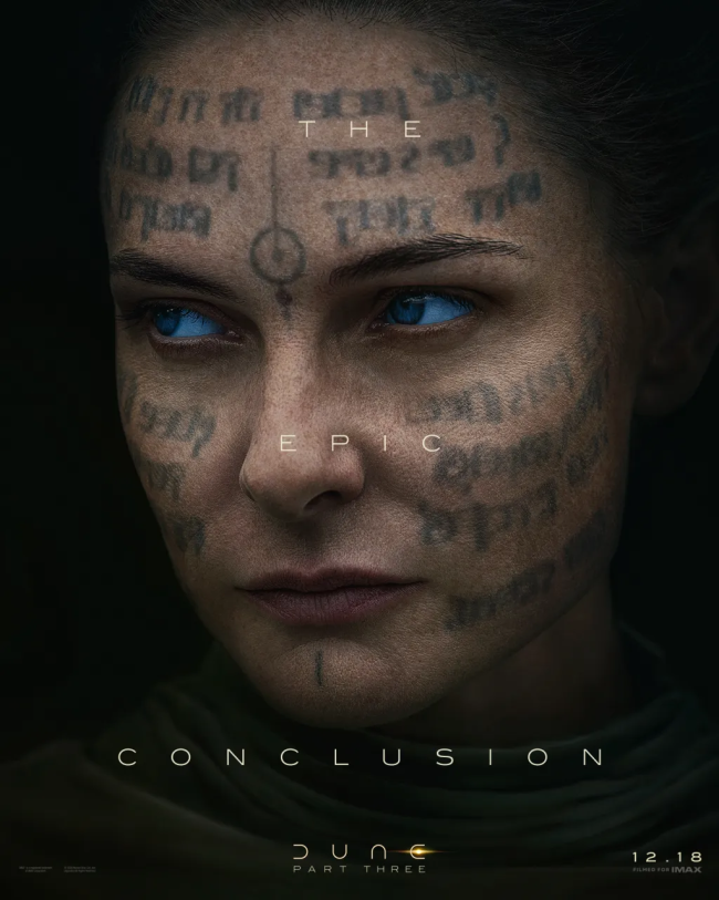 《沙丘3》首批角色海报公开！预告将于周二凌晨发布