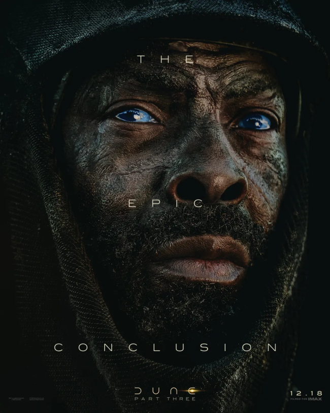 《沙丘3》首批角色海报公开！预告将于周二凌晨发布