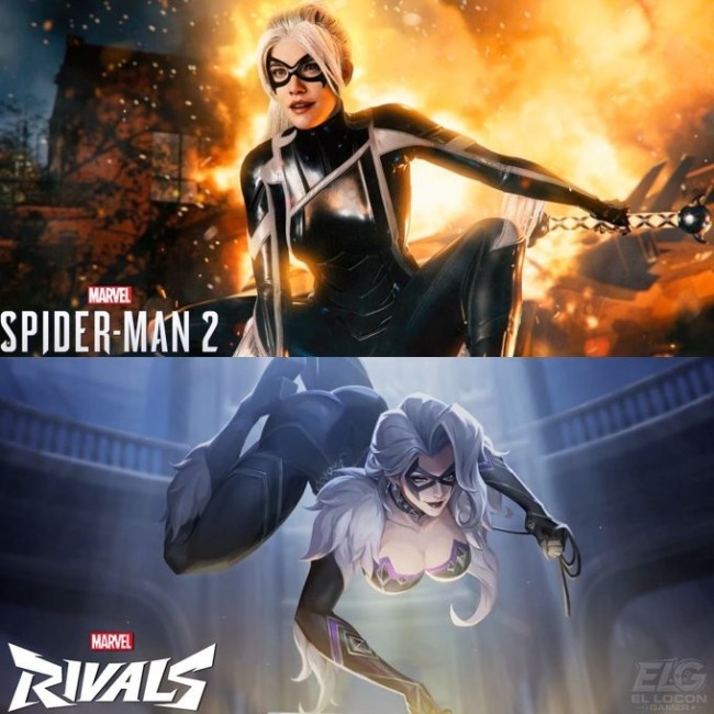 粉丝盛赞《漫威争锋》黑白猫 性感优雅不失分寸