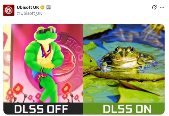 左右脑互博！ 英国育碧官方下场玩梗DLSS5被玩家嘲讽