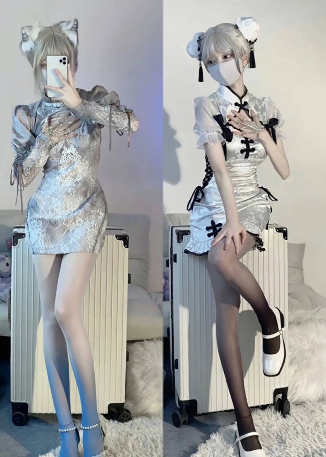 “渐变色丝袜”在海外走红 脚到大腿根从深到浅