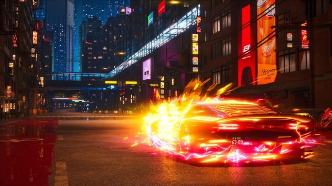 《Screamer》登陆Steam厚爱推出 动画渲染格调爆裂赛车