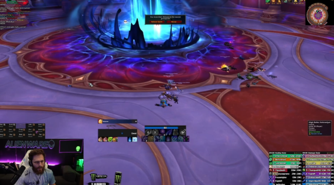 《魔兽世界：至暗之夜》首杀争夺战Boss复活开第四阶段 玩家傻眼