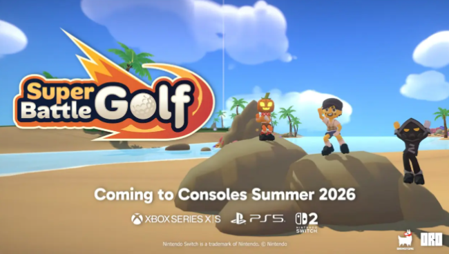 绝顶好评《超等高尔夫大乱斗》今夏登陆三大主机平台