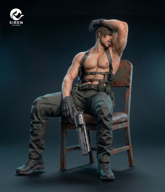 《生化危机9》里昂雕像引热议:半裸舔腋下 玩家吵翻天