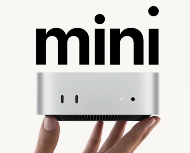 苹果超小巧PC Mac mini时隔2年推新 大幅提升游戏性能
