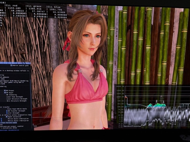 《最终幻念念7：新生》DLSS5对比图 蒂法变大妈了