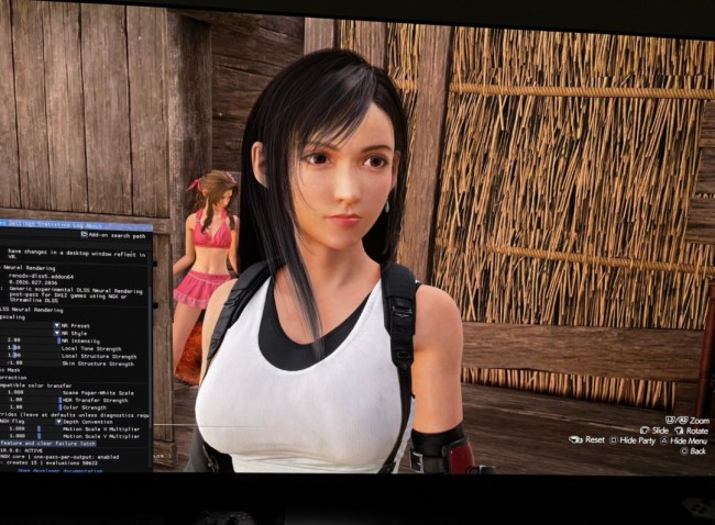 《最终幻念念7：新生》DLSS5对比图 蒂法变大妈了