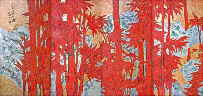 在历史纵轴和时代站位的新突破——花香深处 - 郭怡孮新作（捐赠）展即将开展