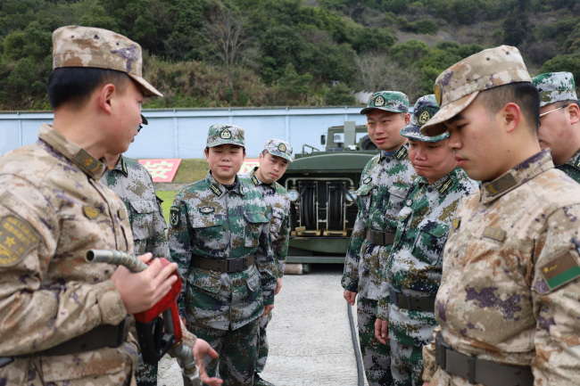 联勤官兵+基干民兵,干得漂亮!