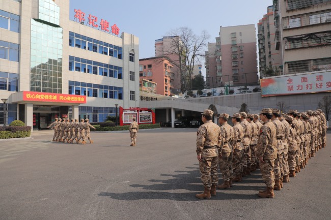 衡阳县人武部掀起新年度军事训练的热潮！