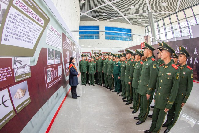 武警北海支队：新兵参观见学，赓续红色血脉